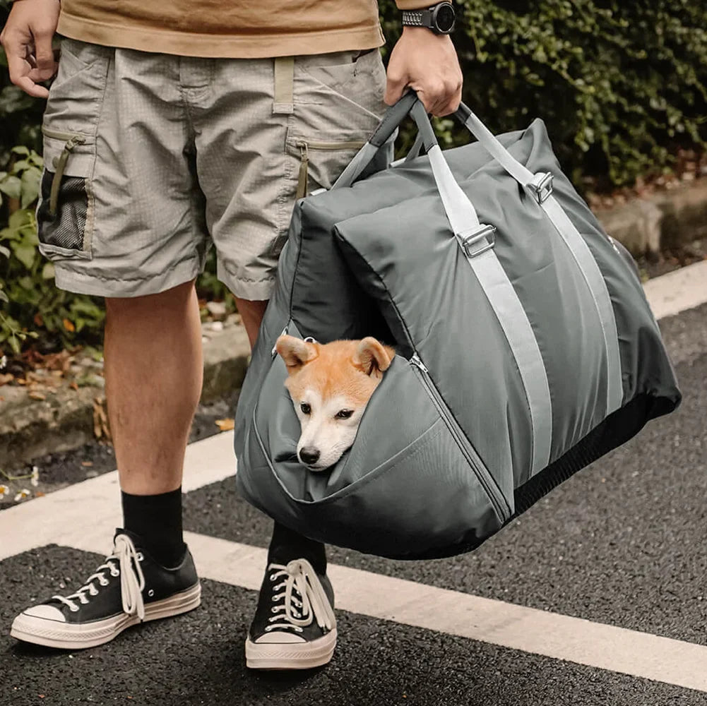 Waterproof Dog Car Seat Bed - First Class