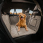 Premium Faux Leather Water-repellent Hammock Dog Car Seat Cover - RideProtector