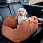 Herringbone Travel Bolster Safety Puppy Dog Car Seat Bed