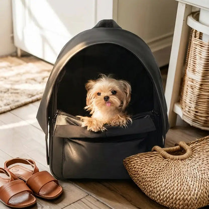 Outdoor Travel Expandable Breathable Cat Carrier Backpack with Sunshade