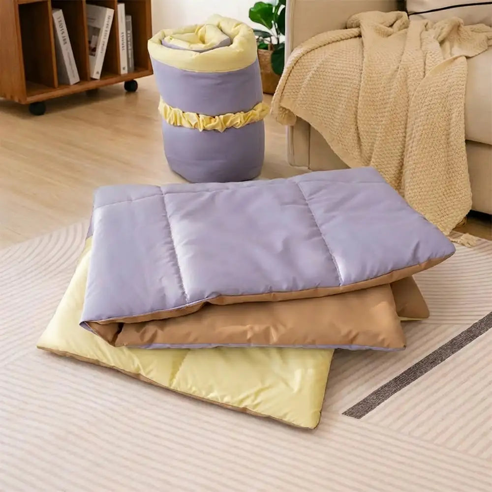 Portable Foldable Double-Sided Water-Repellent Dog Mat for Outdoor Travel & Camping