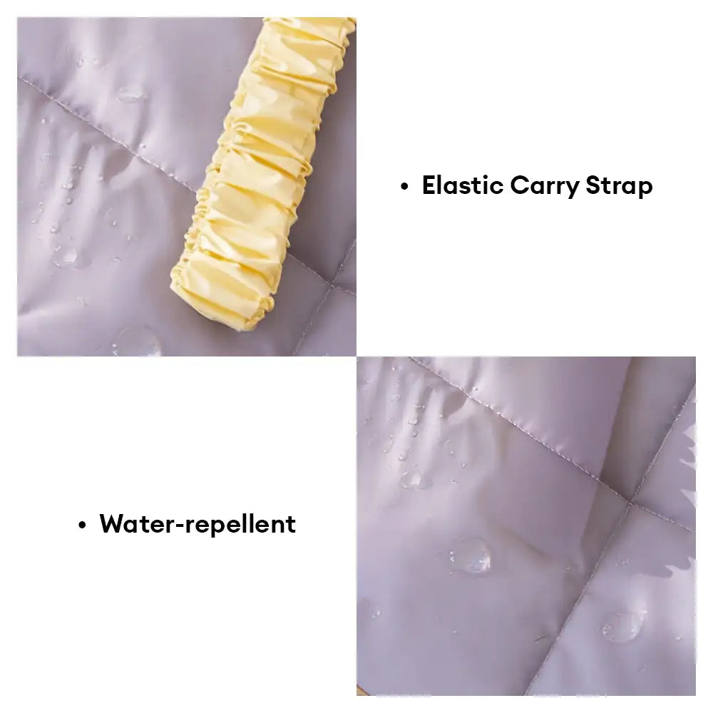 Portable Foldable Double-Sided Water-Repellent Dog Mat for Outdoor Travel & Camping